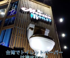 台湾でトイレットペーパーは流せない？2023年最新台湾事情